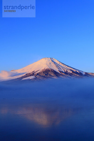 Ansicht Berg Fuji Japan Yamanashi Präfektur