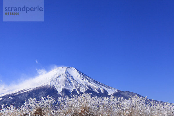 Ansicht Berg Fuji Japan Yamanashi Präfektur