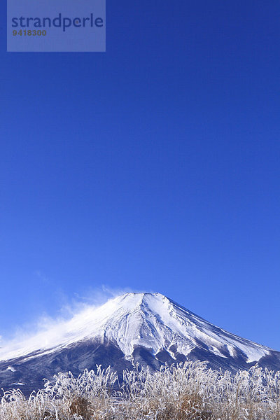 Ansicht Berg Fuji Japan Yamanashi Präfektur