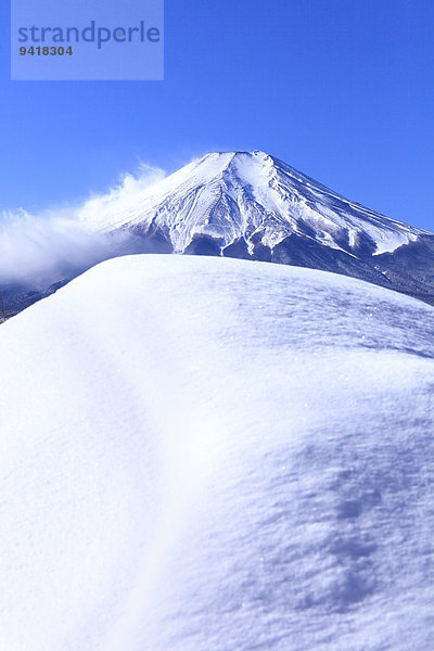 Ansicht Berg Fuji Japan Yamanashi Präfektur