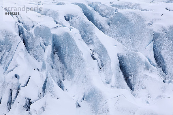 Skaftafellsjökull Gletscher im Vatnajökull-Nationalpark  Skaftafell  Island