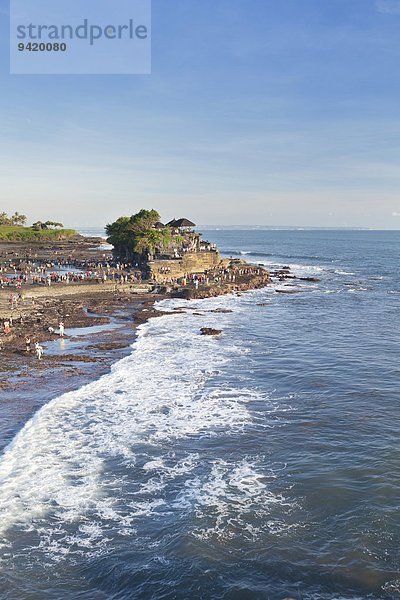 Pura Tanah Lot Tempel  Bali  Indonesien