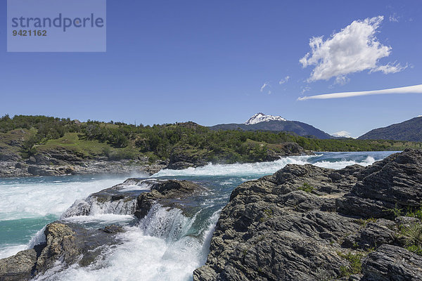 Stromschnellen des Rio Baker  Cochrane  Región de Aysén  Chile