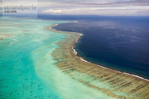 Barriere vom Korallenriff von Grande Terre  Neukaledonien