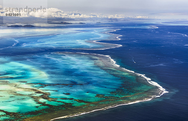 Barriere vom Korallenriff von Grande Terre  Neukaledonien