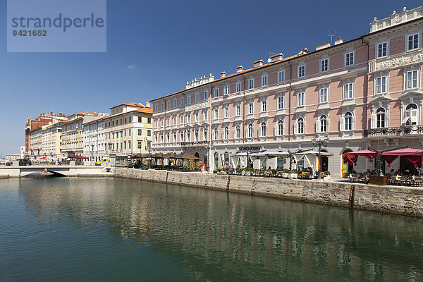 Canal Grande  Triest  Friaul-Julisch Venetien  Italien