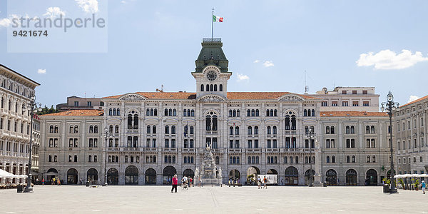 Palazzo del Comune Rathaus  Piazza dell?Unità d?Italia  Triest  Friaul-Julisch Venetien  Italien