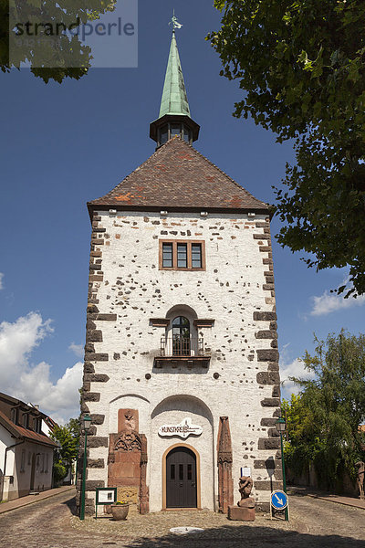 Radbrunnenturm auf dem Münsterberg  Breisach am Rhein  Oberrhein  Baden-Württemberg  Deutschland