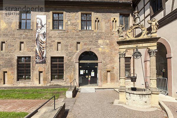 Das Museum Unterlinden  Colmar  Elsass  Frankreich