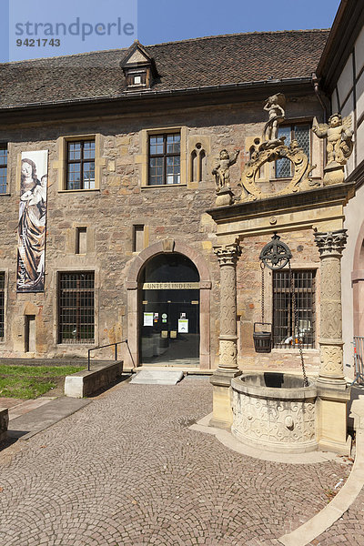 Das Museum Unterlinden  Colmar  Elsass  Frankreich