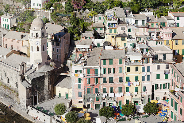 Vernazza  Cinque Terre  Rivera di Levante  Provinz La Spazia  Ligurien  Italien
