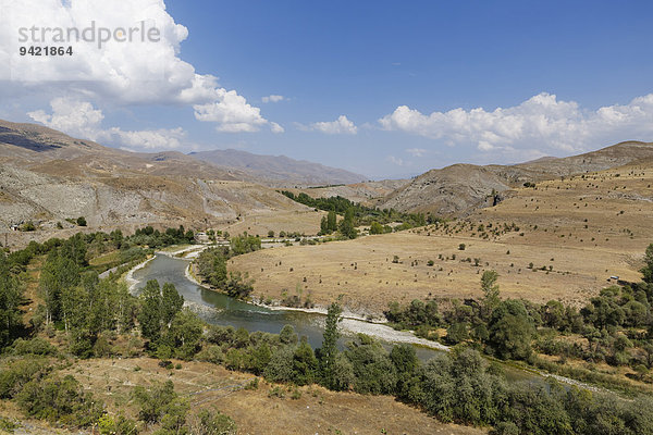 Fluss Çoruh  Provinz Erzurum  Ostanatolien  Anatolien  Türkei