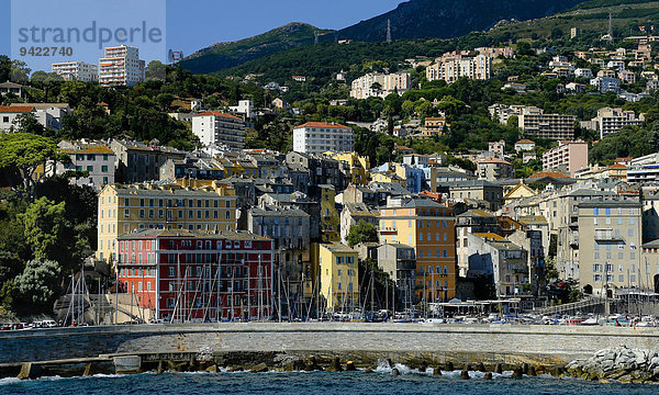 Ortsansicht  Bastia  Korsika  Frankreich