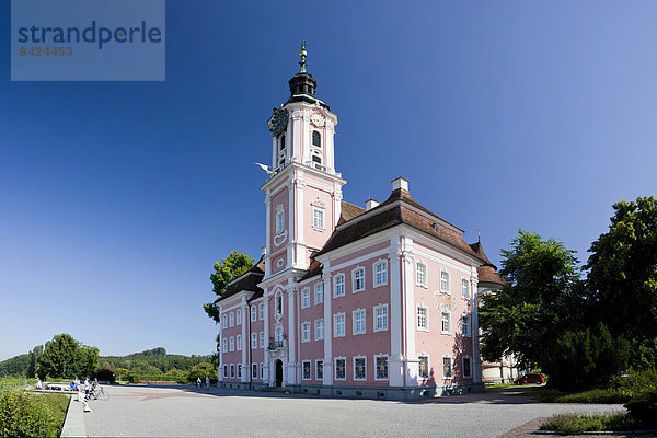 Klosterkirche Birnau im Sommer am Bodensee  Deutschland  Europa  ÖffentlicherGrund