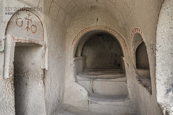 Felskirche im Freilichtmuseum Göreme  UNESCO Weltkulturerbe  Kappadokien  Nev?ehir  Türkei