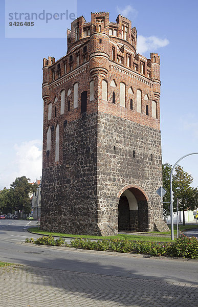 Tangermünder Tor  Stendal  Sachsen-Anhalt  Deutschland