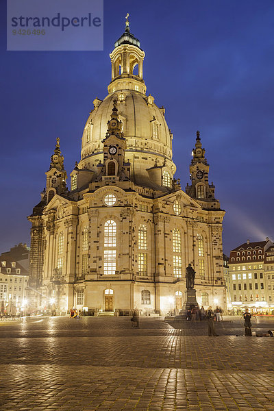 Frauenkirche  Dresden  Sachsen  Deutschland