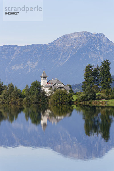 Schloss Grundlsee  Grundlsee  Ausseerland  Salzkammergut  Steiermark  Österreich