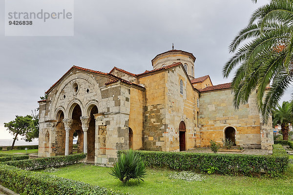 Ehemalige byzantinische Klosterkirche Hagia Sophia oder Ayasofya  Trabzon  Schwarzmeerküste  Schwarzmeerregion  Türkei