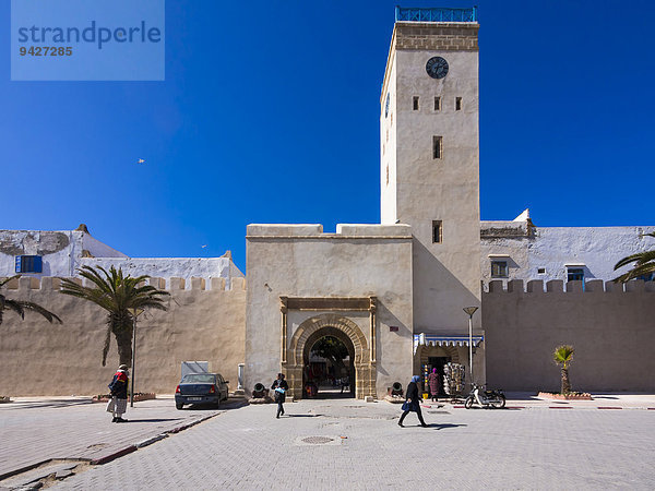 Glockenturm in der Altstadt  Unesco-Weltkulturerbe  Essaouira  Marokko