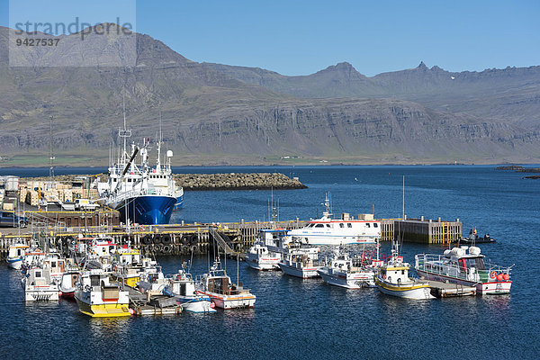 Hafen  Djúpivogur  Suður-Múlasýsla  Austurland  Ostisland  Island