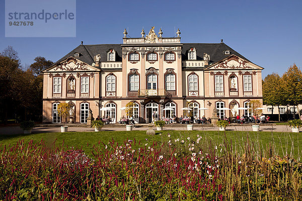 Das barocke Schloss Molsdorf  bei Erfurt  Thüringen  Deutschland
