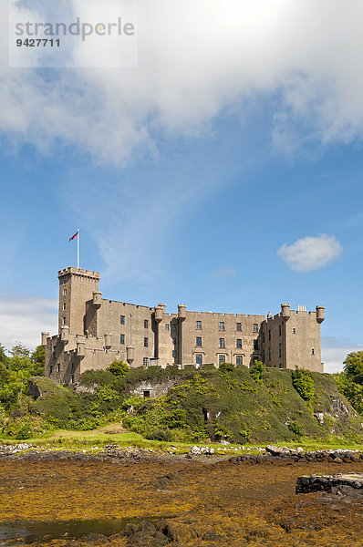 Dunvegan Castle  Isle of Skye  Schottland  Großbritannien