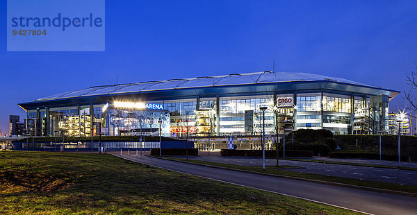 Veltins-Arena  Arena AufSchalke  Fußballstadion und Mehrzweckhalle  Gelsenkirchen  Ruhrgebiet  Nordrhein-Westfalen  Deutschland