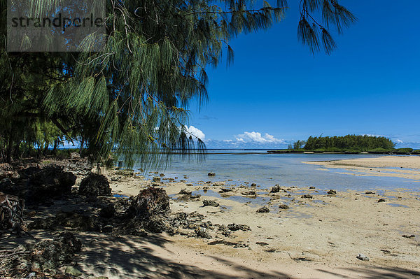 Küste  Cocos Lagoon Lagune  Merizo  Guam  US-Territorium  Pazifik
