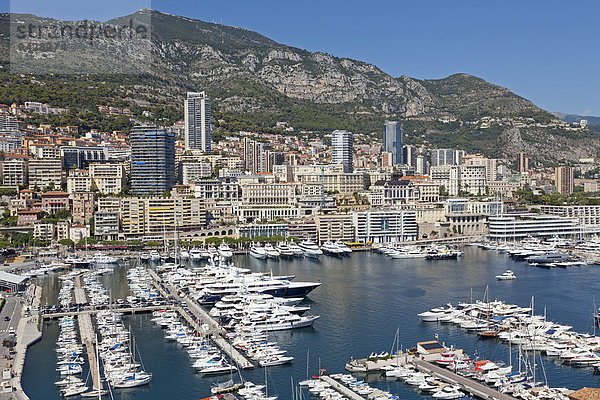 Hafen  Cote d'Azur  Monaco