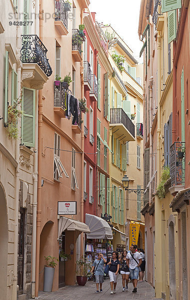 Gasse in der Altstadt  Monaco