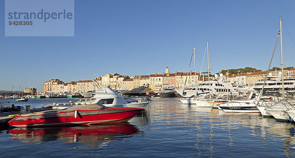 Hafen  Saint-Tropez  Cote d'Azur  Frankreich