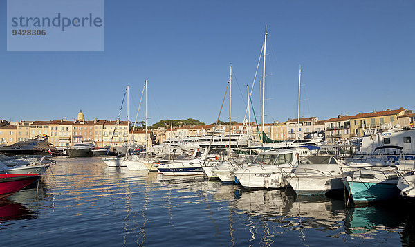 Hafen  Saint-Tropez  Cote d'Azur  Frankreich