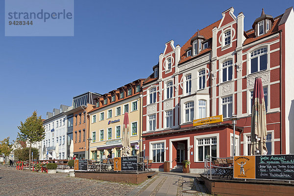 Marktplatz  Bergen  Insel Rügen  Mecklenburg-Vorpommern  Deutschland