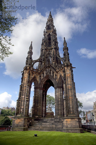 'Das ''Scott Monument'' in Edinburgh  Schottland  Großbritannien  Europa'
