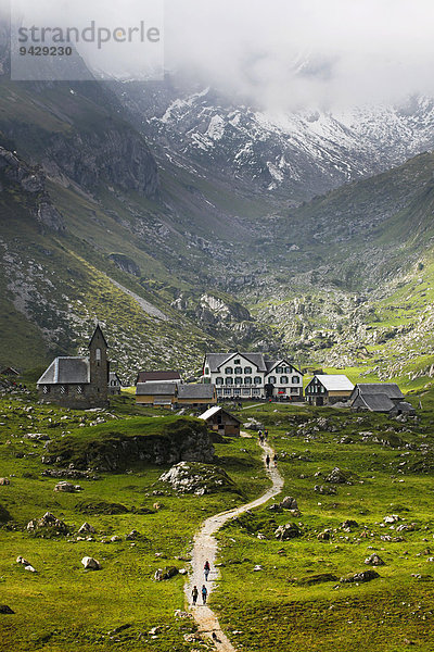 Die Megglisalp im Sommer im Alpstein  Schweiz  Europa  ÖffentlicherGrund