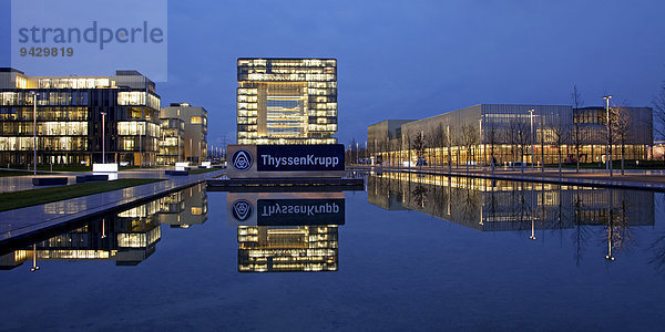 ThyssenKrupp AG  Konzernzentrale  Essen  Ruhrgebiet  Nordrhein-Westfalen  Deutschland