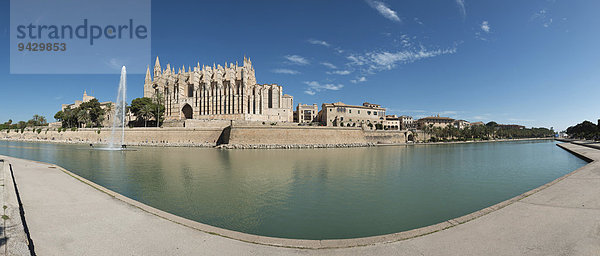 Kathedrale von Palma  Kathedrale der Heiligen Maria  Palma de Mallorca  Mallorca  Balearen  Spanien