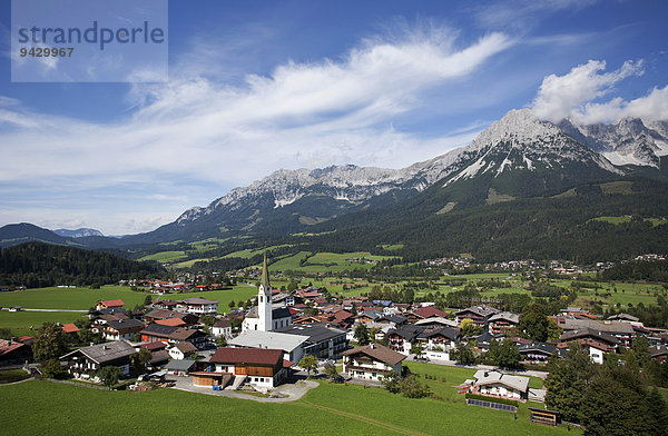 Wilder Kaiser  Ellmau am Wilden Kaiser  Tirol  Österreich