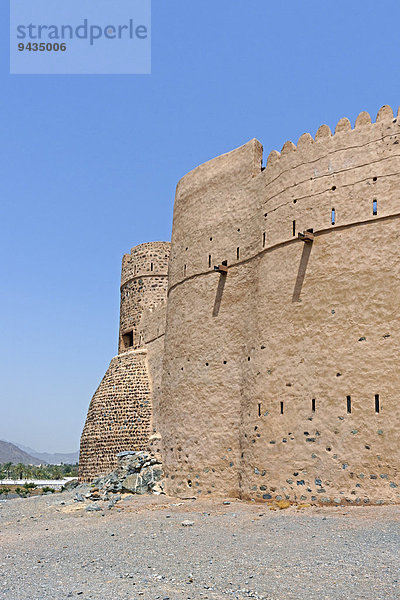 Fujairah Fort  Heritage Village  Fujairah  Vereinigte Arabische Emirate