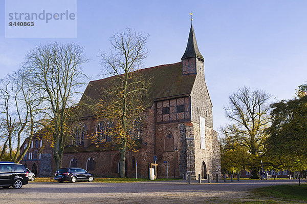 Gotische Pfarrkirche  Zarrentin am Schaalsee  Mecklenburg-Vorpommern  Deutschland  Europa