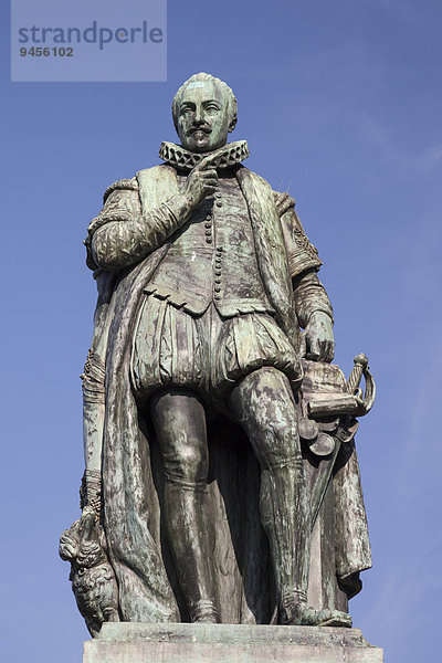 Willem I. Prinz von Oranien  Statue  Den Haag  Holland  Niederlande  Europa