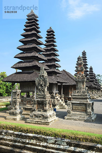 Pura Taman Ayun Tempel  Mèru  Pagode  Mengwi  Bali  Indonesien  Asien