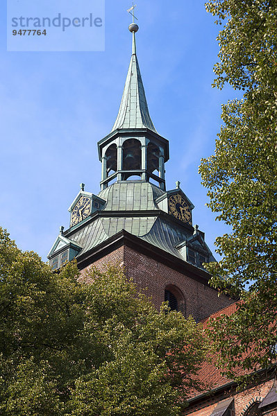 Turm  St. Michaelis  Lüneburg  Niedersachen  Deutschland  Europa