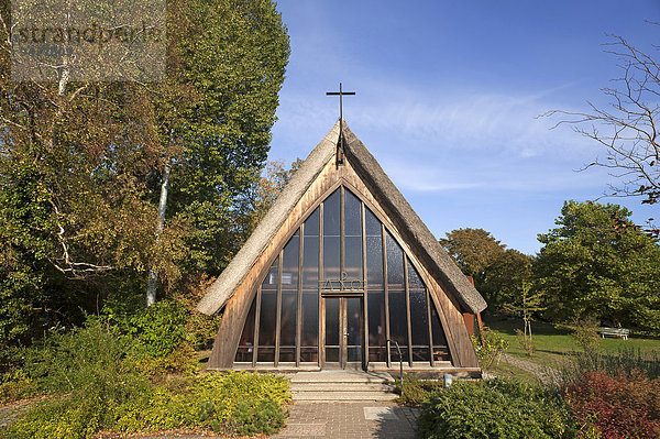 Schifferkirche  gebaut 1951  Ahrenshoop  Darß  Mecklenburg-Vorpommern  Deutschland  Europa