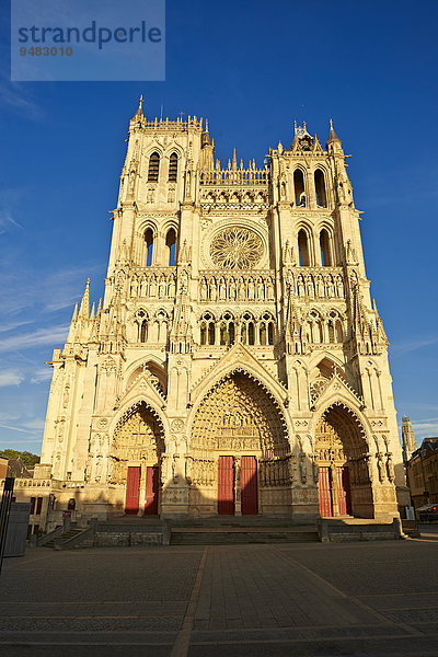 Gotische Kathedrale von Amiens  Notre Dame d?Amiens  UNESCO Weltkulturerbe  Amiens  Frankreich  Europa