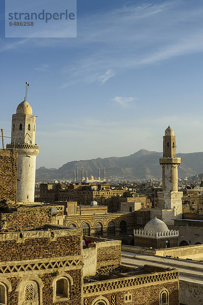 'Die Altstadt von Sana'a  UNESCO Weltkulturerbe  Sana'a  Jemen  Asien'