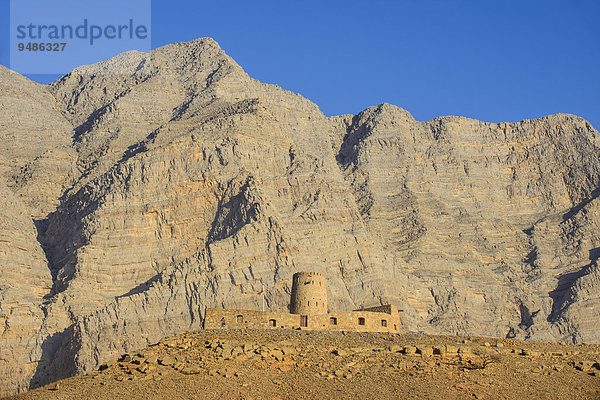 Festung Bukha  Bukha  Musandam  Oman  Asien