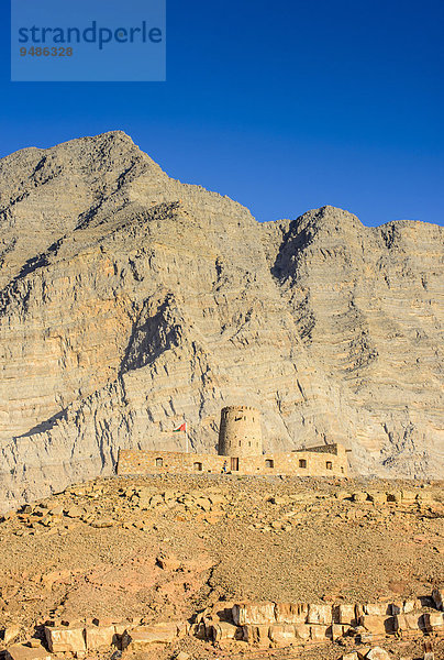 Festung Bukha  Bukha  Musandam  Oman  Asien