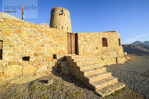 Festung Bukha  Bukha  Musandam  Oman  Asien